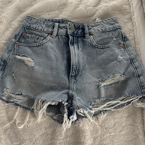 Garage Distressed Denim Women Shorts size 0